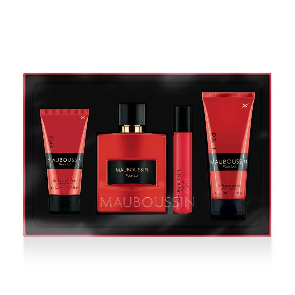 Mauboussin Coffret Prestige Pour lui In red